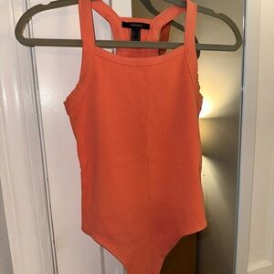 NWT Coral ribbed women’s bodysuit